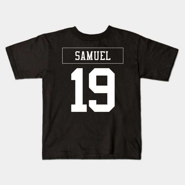 Deebo Samuel Kids T-Shirt by telutiga